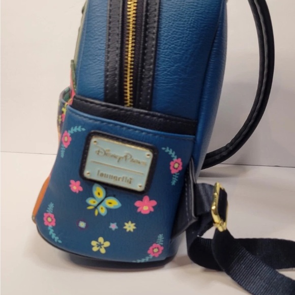 Loungefly Encanto Colorful Cartoon Backpack like new new without tags - Picture 3 of 6